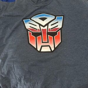 Heather Blue Transformers Tee shirt